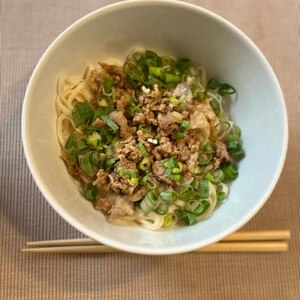 ビリビリ痺れる辛さ『冷やし麻辣うどん』